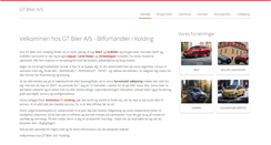 Desktop Screenshot of gtbiler.dk